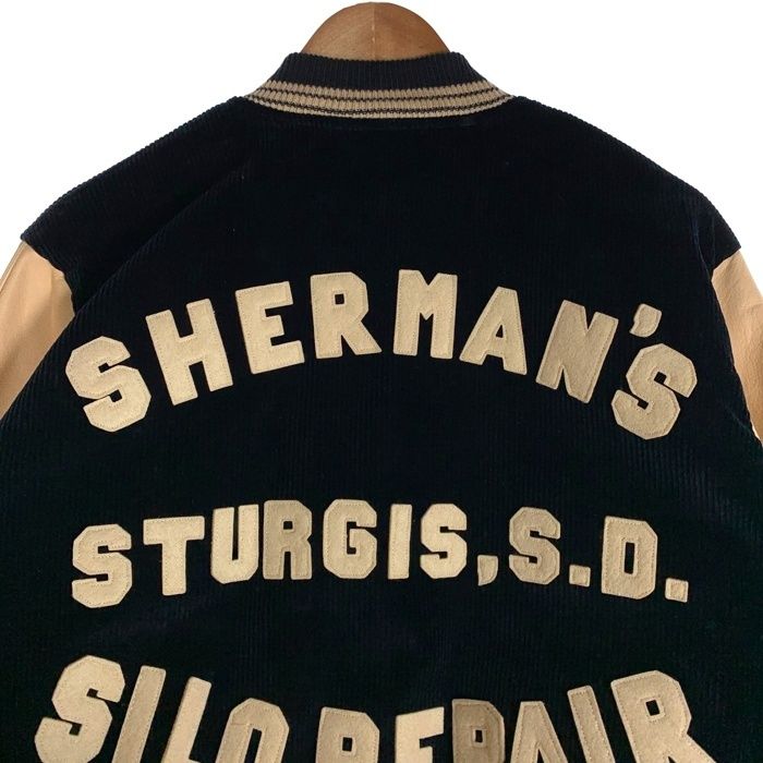 COLIMBO コリンボ Sprit Mound Sports Jacket 袖レザー ジップアップ 