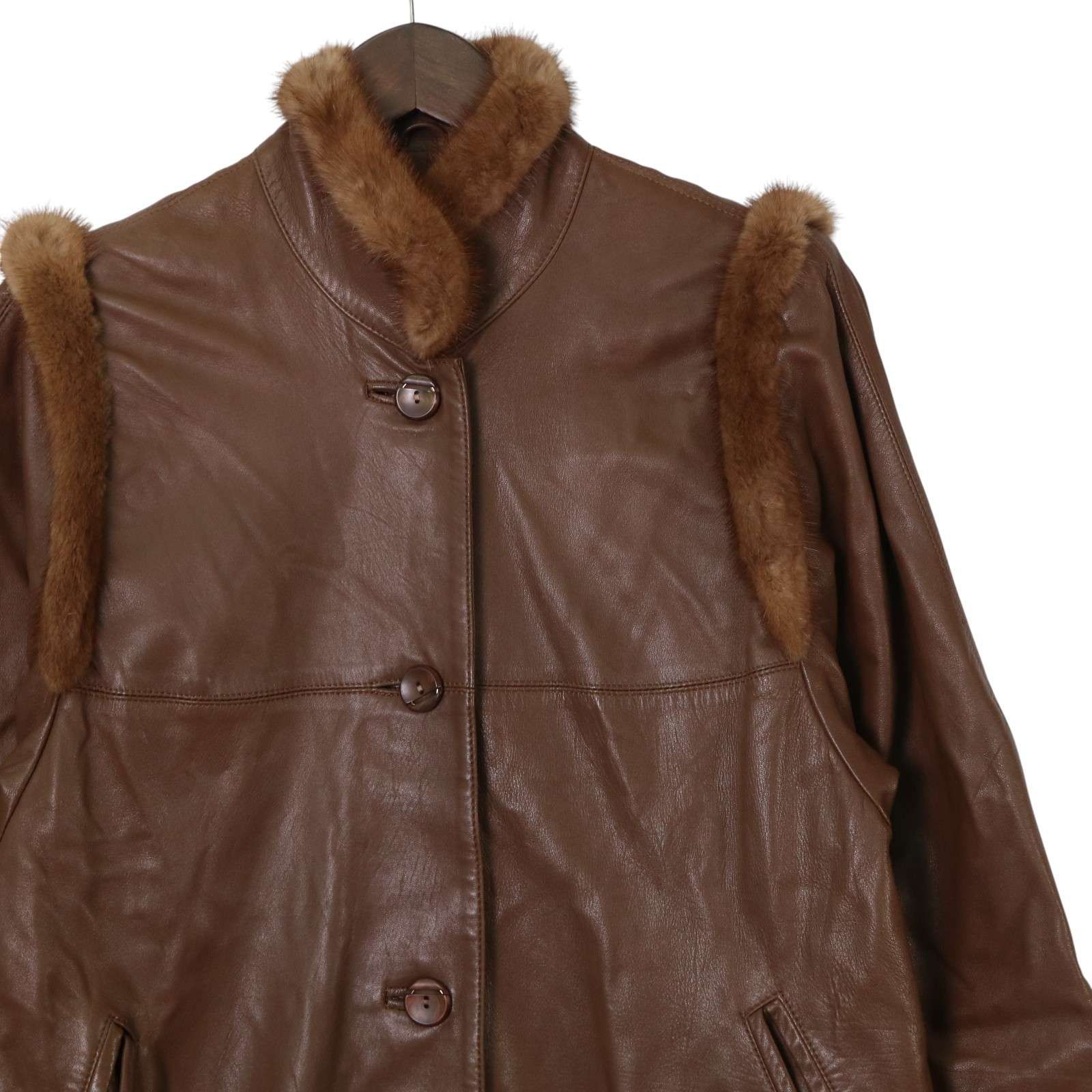 レディースブランド 秋冬 ファー 羊革☆ リアル ラム レザー ロング