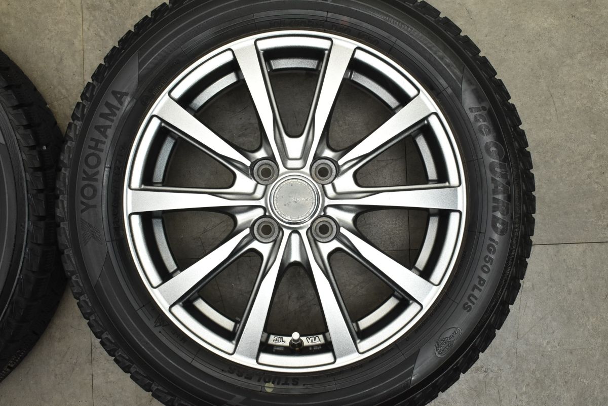 アクア.ヴィッツ.フィット等★SIBILLA 15×5.5J +42●175/65R15 ブリヂストン ECOPIa　4本 TOPY SIBILLA (シビラ) 15インチ 15×5.5J +42 8分山☆195⁄