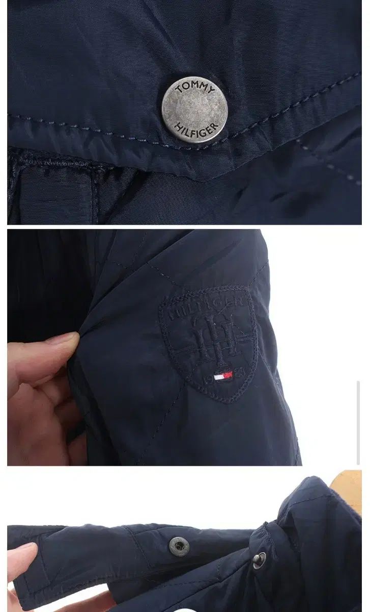 商品品質、信用第一 。 トミーヒルフィガー キルティング ダウンジャケット ロング丈 152