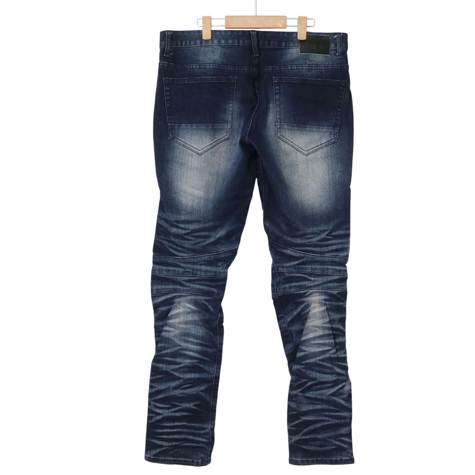 SMOKE RISE スモークライズ 通年 ダメージ加工☆ ストレッチ スキニー 