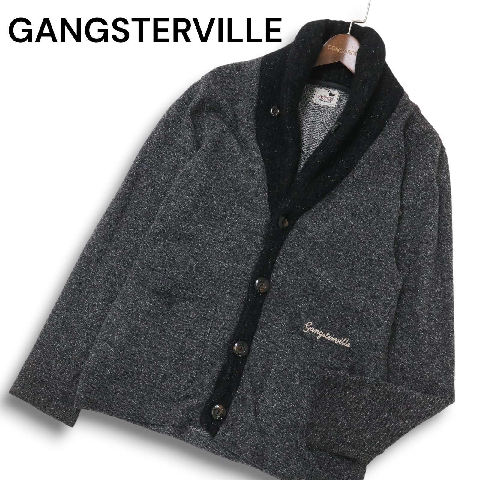 GANGSTERVILLE ギャングスタービル グラッドハンド ショールカラー