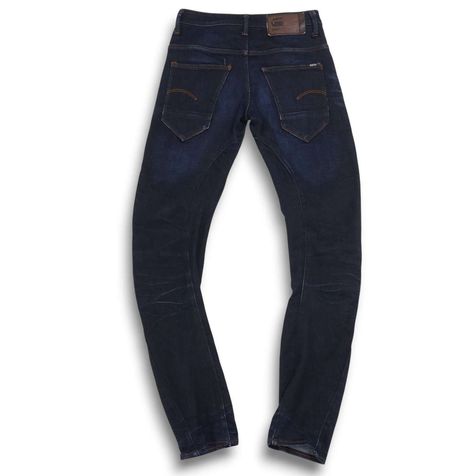 ジースターロウ ARC 3D SLIM ストレッチジーンズ ペイント加工 W31 | G-Star Raw メンズ Arc 3D Itano ストレッチデニム スリム