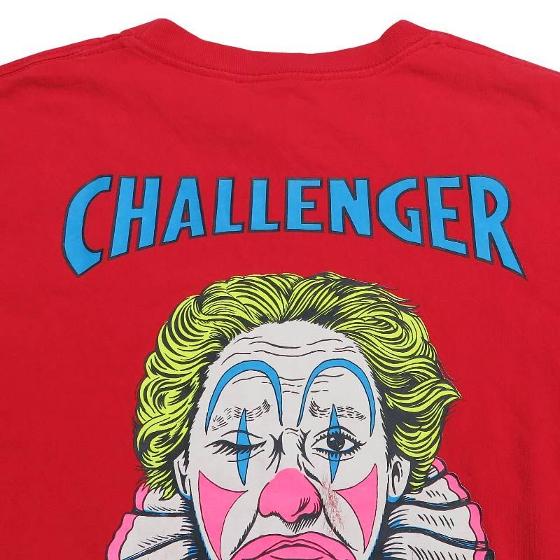 CHALLENGER チャレンジャー L/S WASHED CLOWN TEE クルーネック ロング