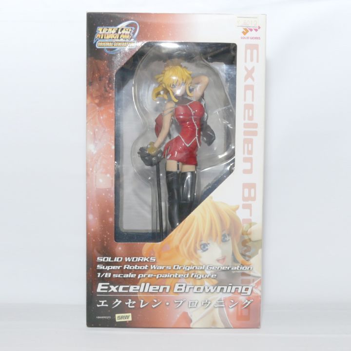 未開封】 スーパーロボット大戦 エクセレン・ブロウニング 1/8 完成品