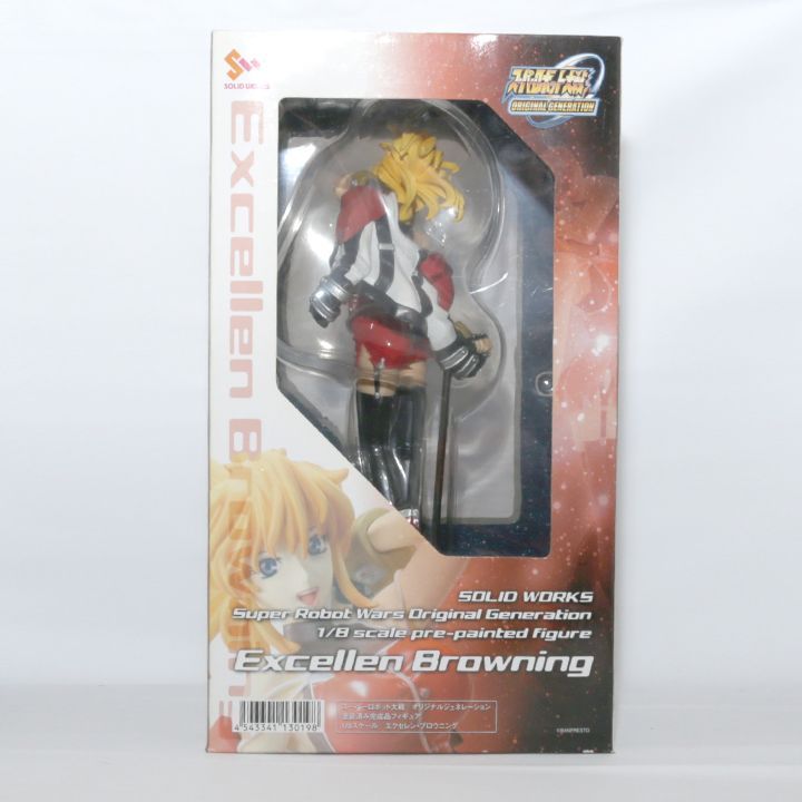 未開封】 スーパーロボット大戦 エクセレン・ブロウニング 1/8 完成品
