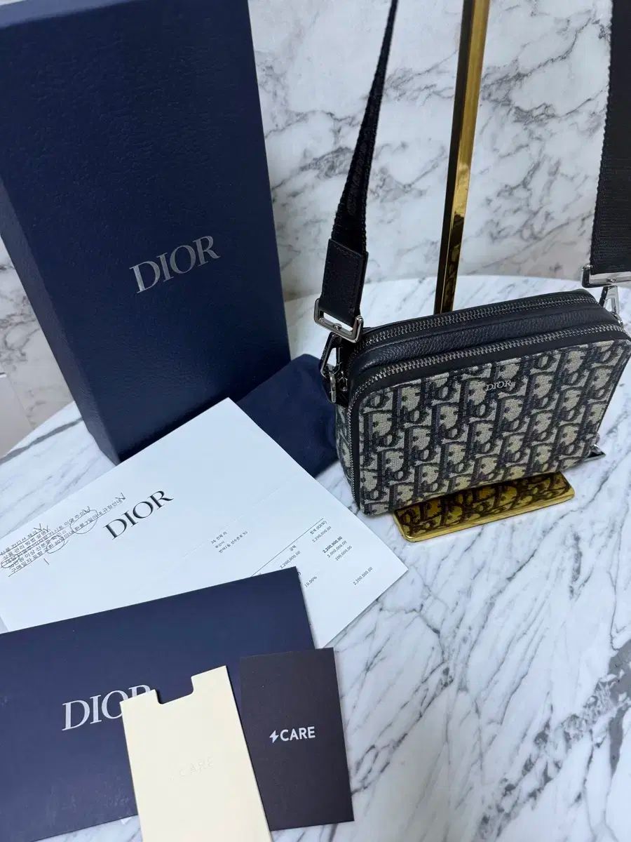 ディオール オブリーク ストラップ ポーチ クロスバック メッセンジャーバッグ