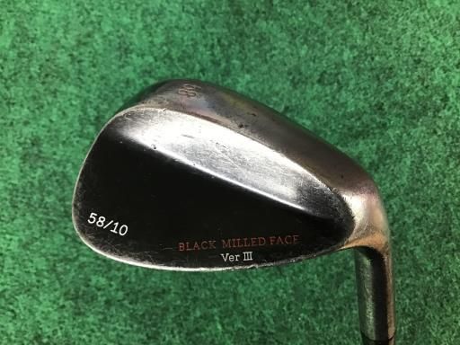 【中古】 ゴルフパートナー BLACK MILLED FACE Ver III 58/10 ウェッジ WG NS PRO 950GH (フレックスS) メンズ 男性用 右利き 右用 Cランク ゴルフクラブ