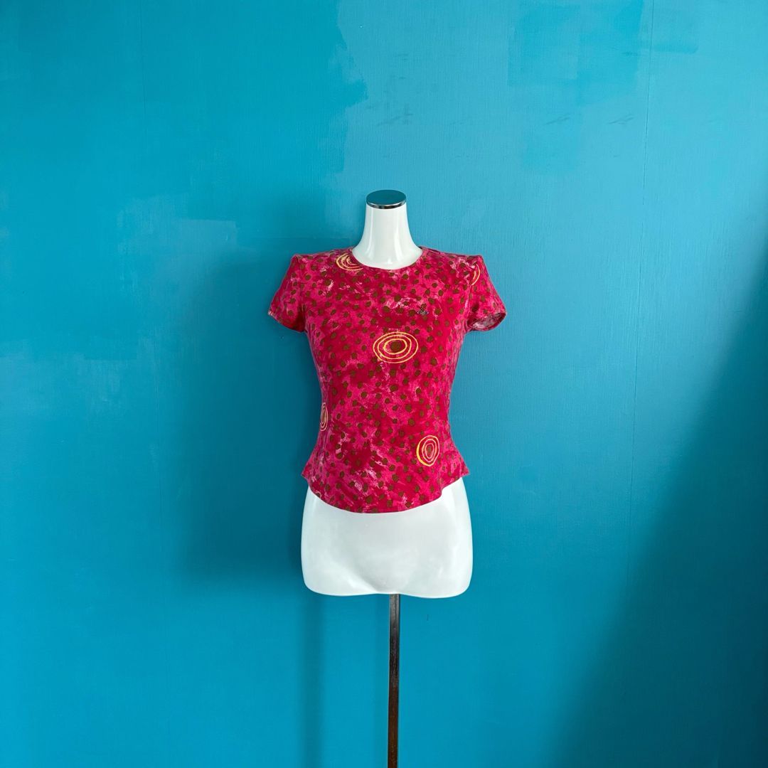 917 Vivienne Westwood S ドット柄Tシャツ オーブ刺繍 - メルカリ