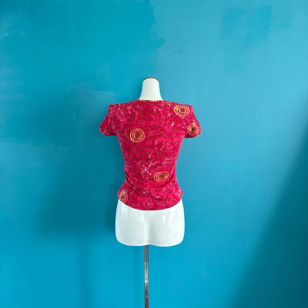 917 Vivienne Westwood S ドット柄Tシャツ オーブ刺繍 917 Vivienne Westwood S ドット柄Tシャツ オーブ刺繍 - メルカリ