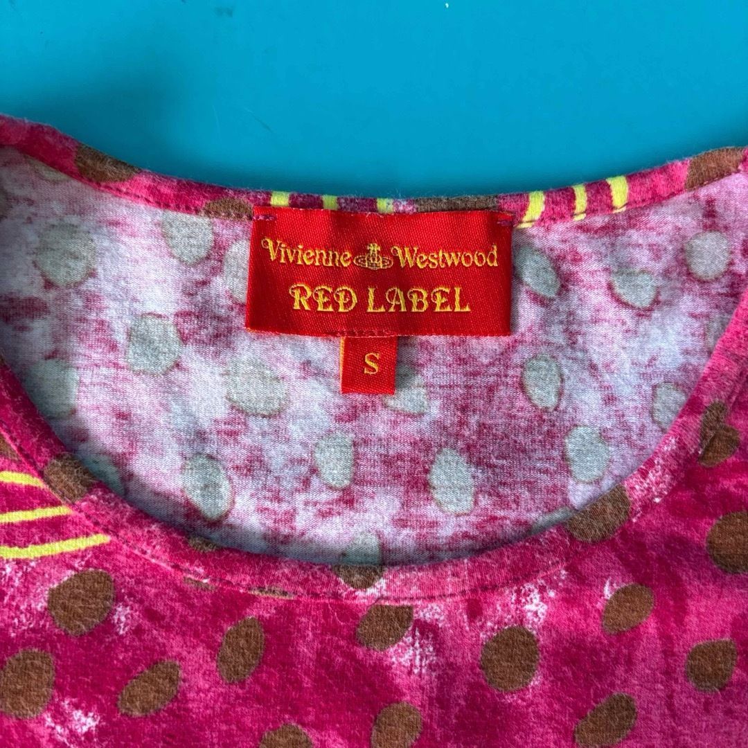 917 Vivienne Westwood S ドット柄Tシャツ オーブ刺繍 917 Vivienne Westwood S ドット柄Tシャツ オーブ刺繍 - メルカリ