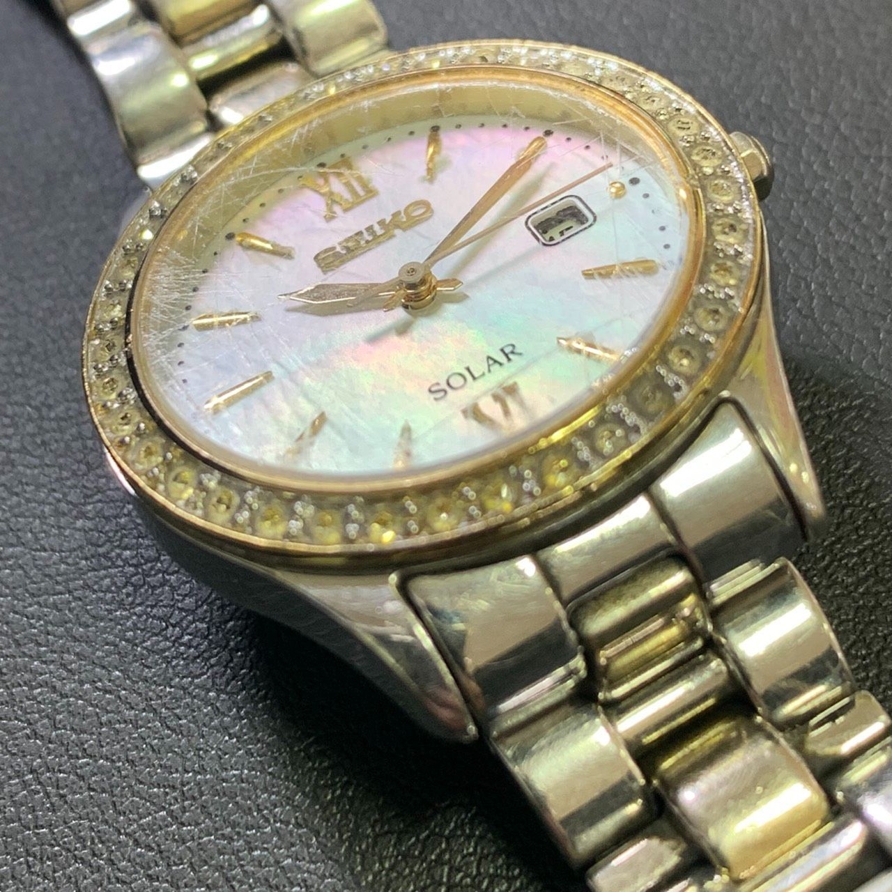 SEIKO セイコー 腕時計 レディース ソーラー 太陽光 小さめ かわいい