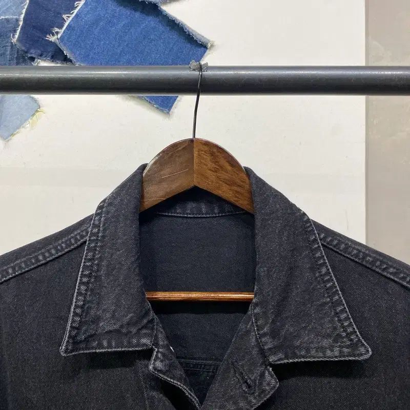 95) 8seconds エイトセカンズ ヴィンテージ ブラックデニム トラッカー