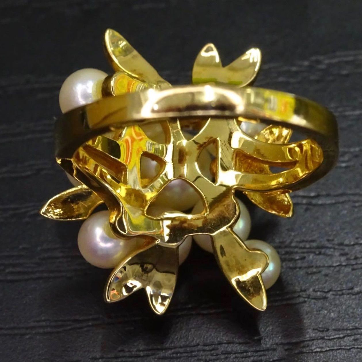 TASAKI 田崎 タサキ 18金 K18 ゴールド GOLD 750 天然あこやパール9石 
