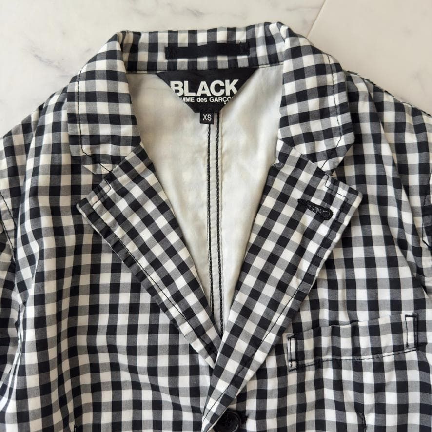 BLACK COMME des GARÇONS コムデギャルソン ギンガムチェック 3B