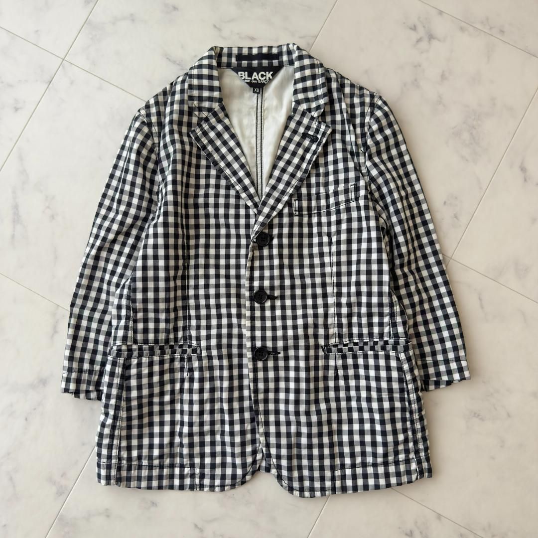 BLACK COMME des GARÇONS コムデギャルソン ギンガムチェック 3B
