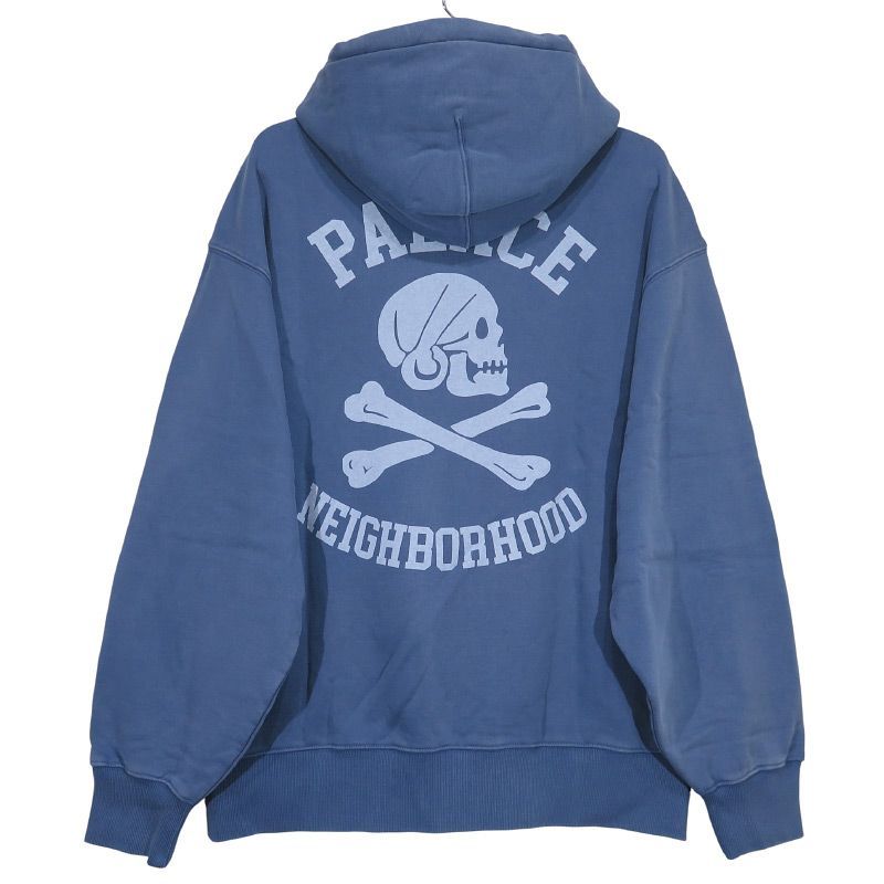 トップス PALACE x NEIGHBORHOOD Skull Zip Hood XL Palace x Neighborhood Skull Zip Hood Navy Men's - FW25 - US