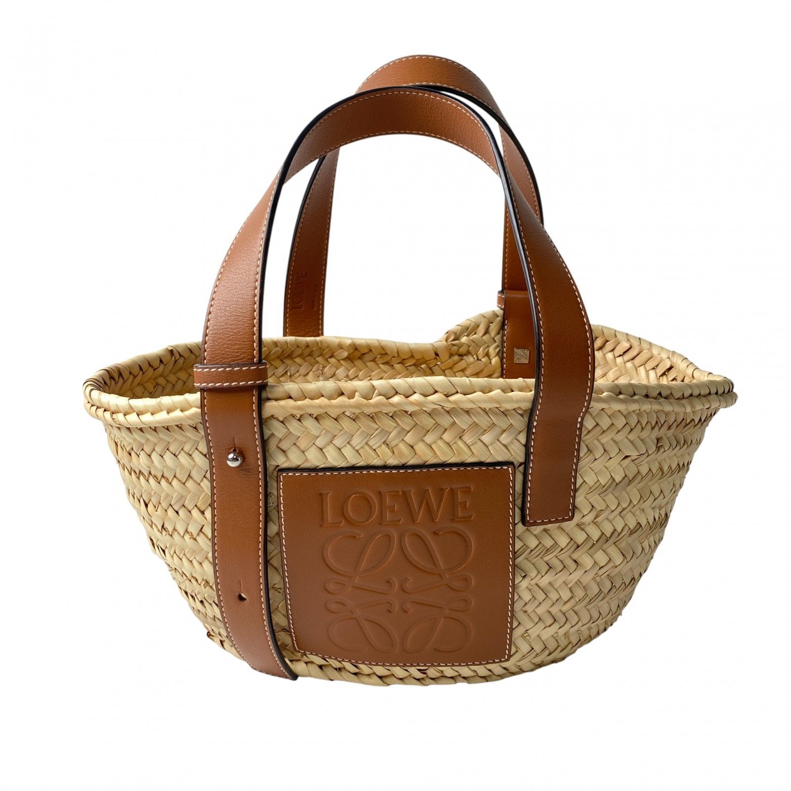 美品 ロエベ LOEWE カゴバッグ ハンドバッグ - メルカリ