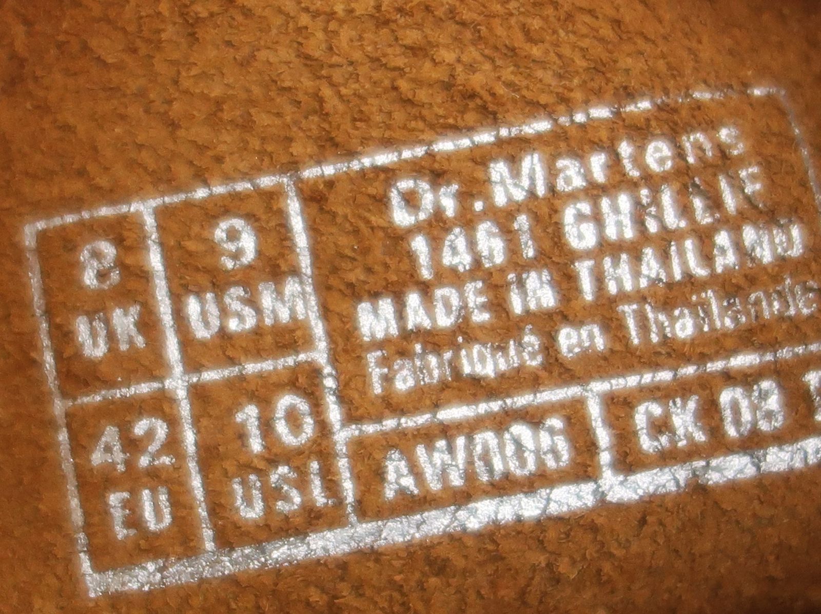 Dr.Martens ドクターマーチン 1461 GHILLIE ギリー シューズ UK 8