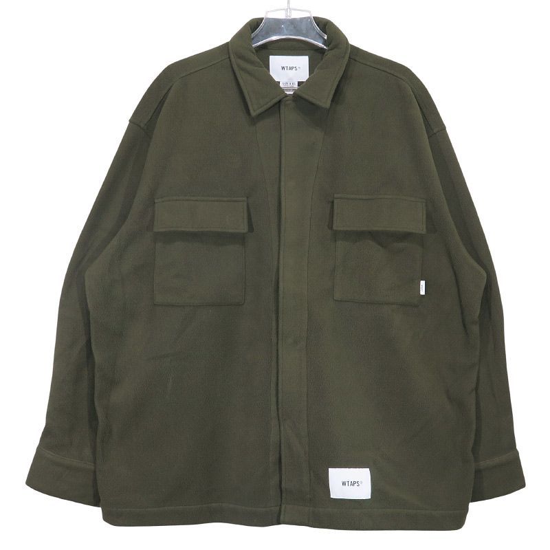 WTAPS ダブルタップス 24AW OBJ/LS/POLY.FLEECE 242TQDT-SHM05 ロング