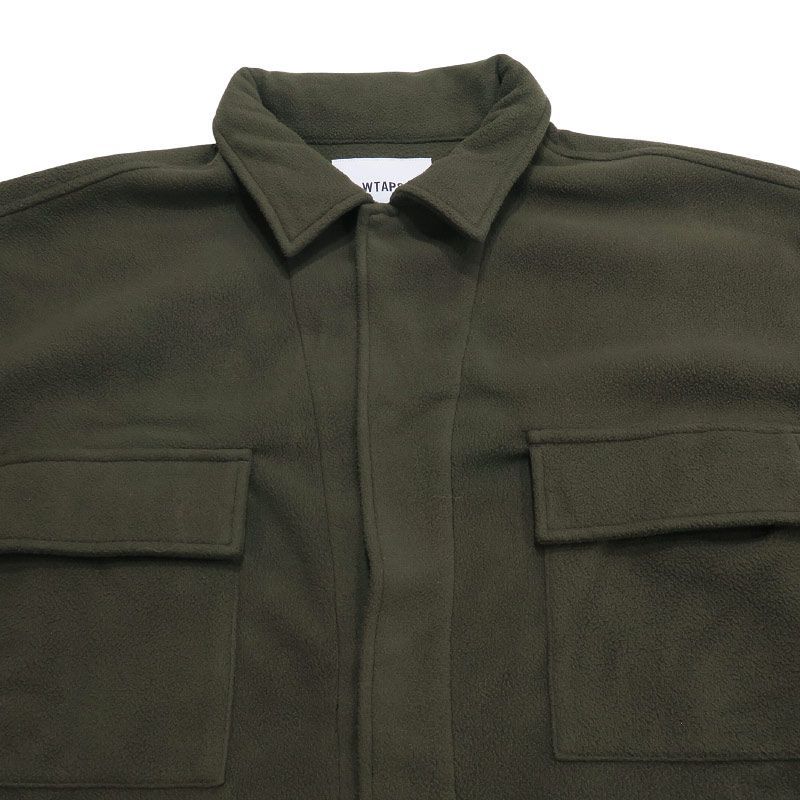 WTAPS ダブルタップス 24AW OBJ/LS/POLY.FLEECE 242TQDT-SHM05 ロング