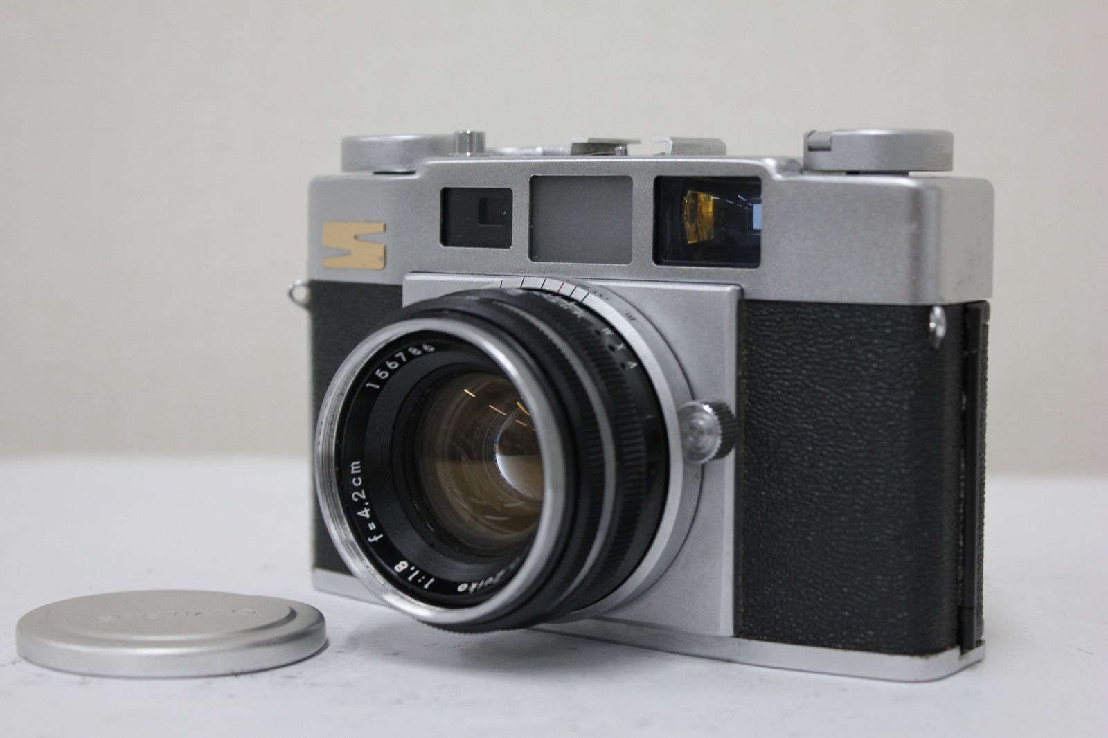 返品保証 オリンパス Olympus 35-S G.Zuiko 4.2cm F1.8 カメラ e3519