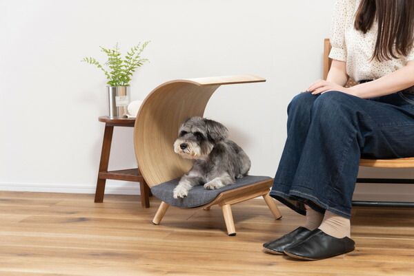 ペットハウス ペットベット 犬 猫 ペット クッション付き 屋根付き 天然木 木製 かわいい 収納