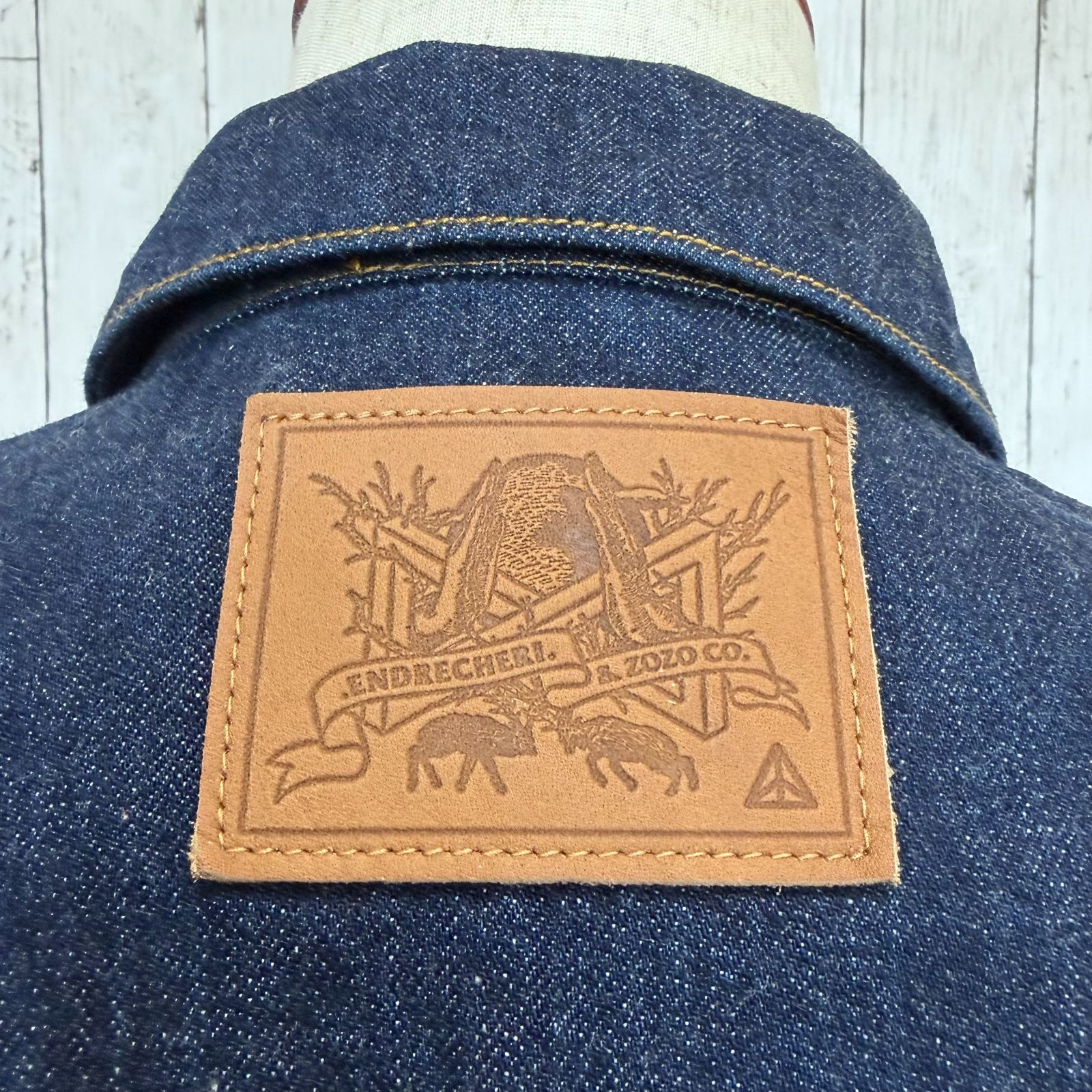 ENDRECHERI × ZOZO エンドリケリー × ゾゾ デニムジャケット Mサイズ