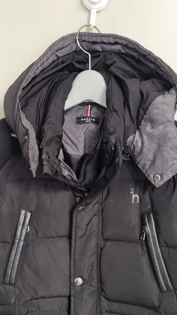 HAZZYS キッズ グースダウン ロング丈 ダウンジャケット 145