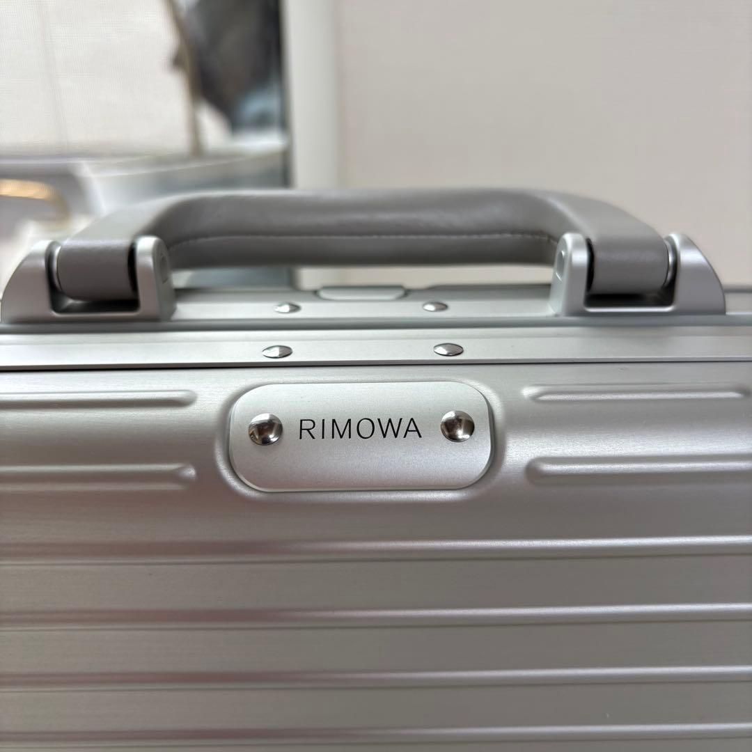 新品 RIMOWA Original Bag アルミ ショルダーバッグ シルバー - メルカリ