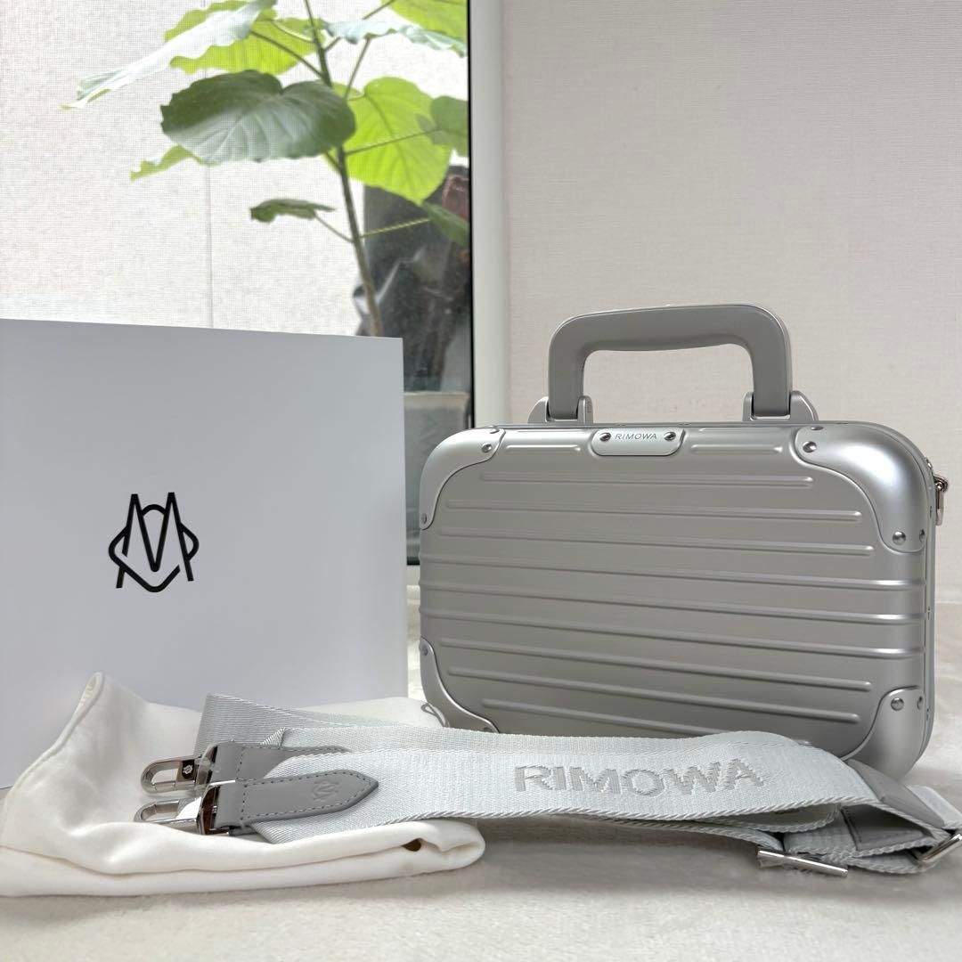 新品 RIMOWA Original Bag アルミ ショルダーバッグ シルバー - メルカリ