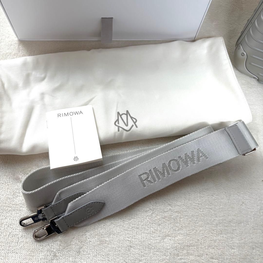 新品 RIMOWA Original Bag アルミ ショルダーバッグ シルバー - メルカリ
