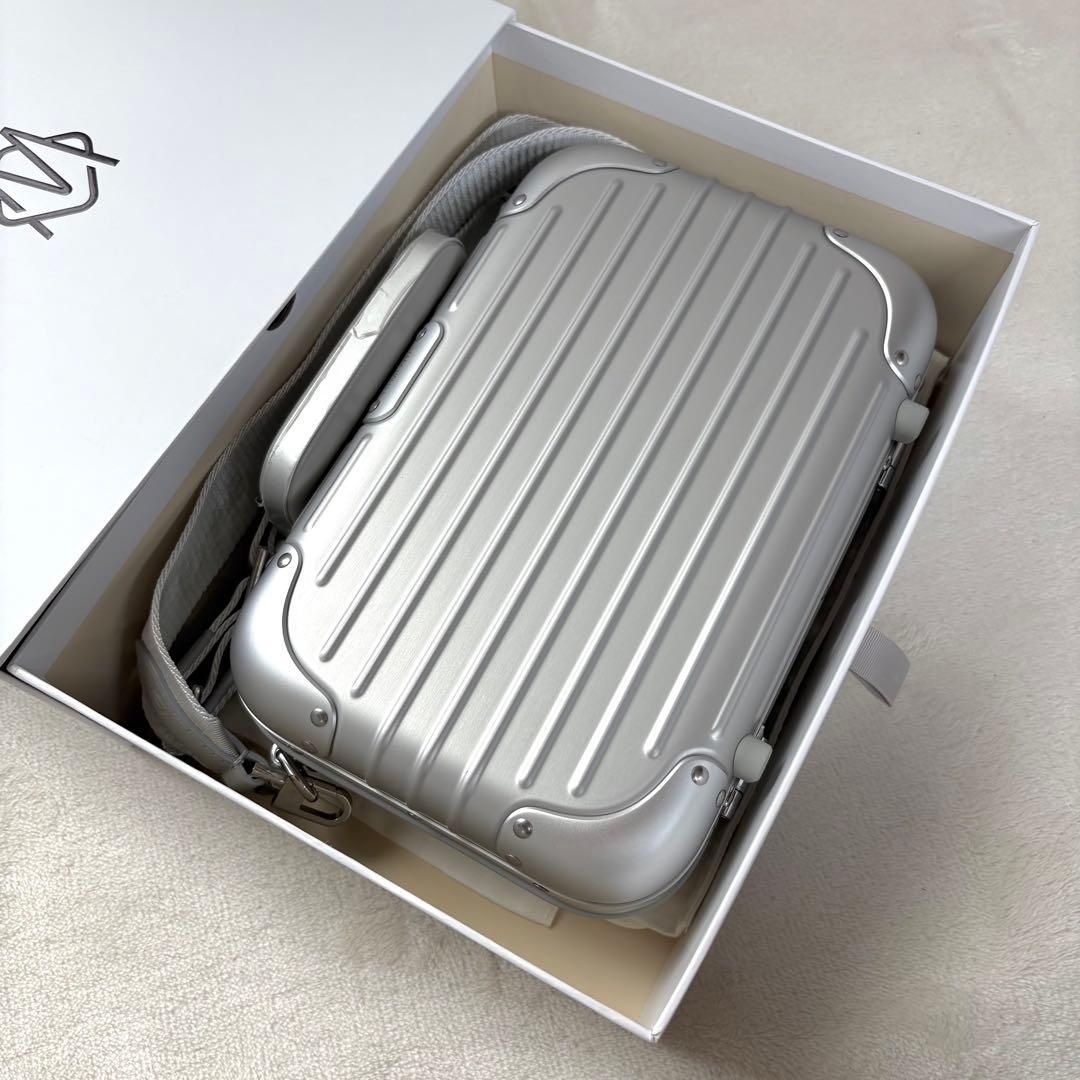 新品 RIMOWA Original Bag アルミ ショルダーバッグ シルバー - メルカリ