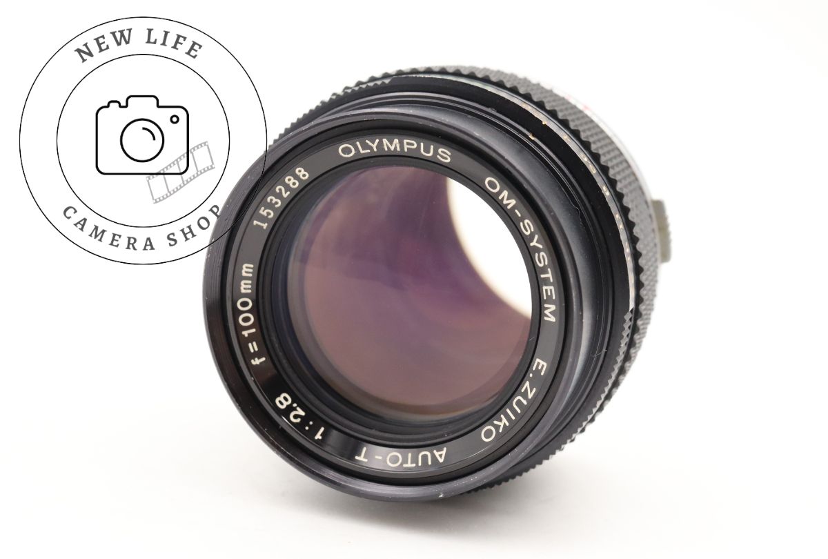 オリンパス OLYMPUS OM-SYSTEM E.ZUIKO AUTO-T 100mm F2.8 単焦点 中望遠レンズ OMマウント 14643