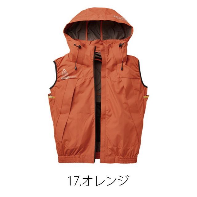 種類8：17：オレンジ/3L 【12Vスターターキット ファン&バッテリー付き