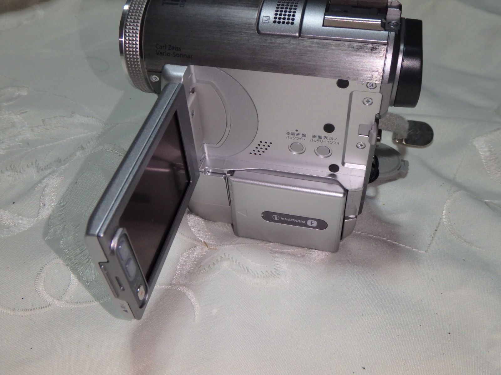 動作品　SONY miniDVビデオカメラ DCR-PC350 ⑦ SONY DCR-PC350 handycam camcorder MINI DV DIGITAL TAPE video