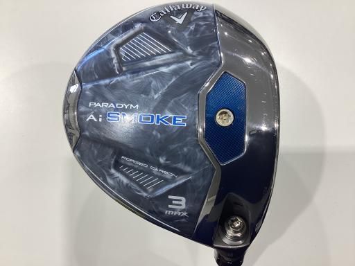 キャロウェイ PARADYM Ai SMOKE MAX 3 W フェアウェイウッド FW 特注シャフト フレックスS メンズ 男性用 右利き 右用 Bランク ゴルフクラブ