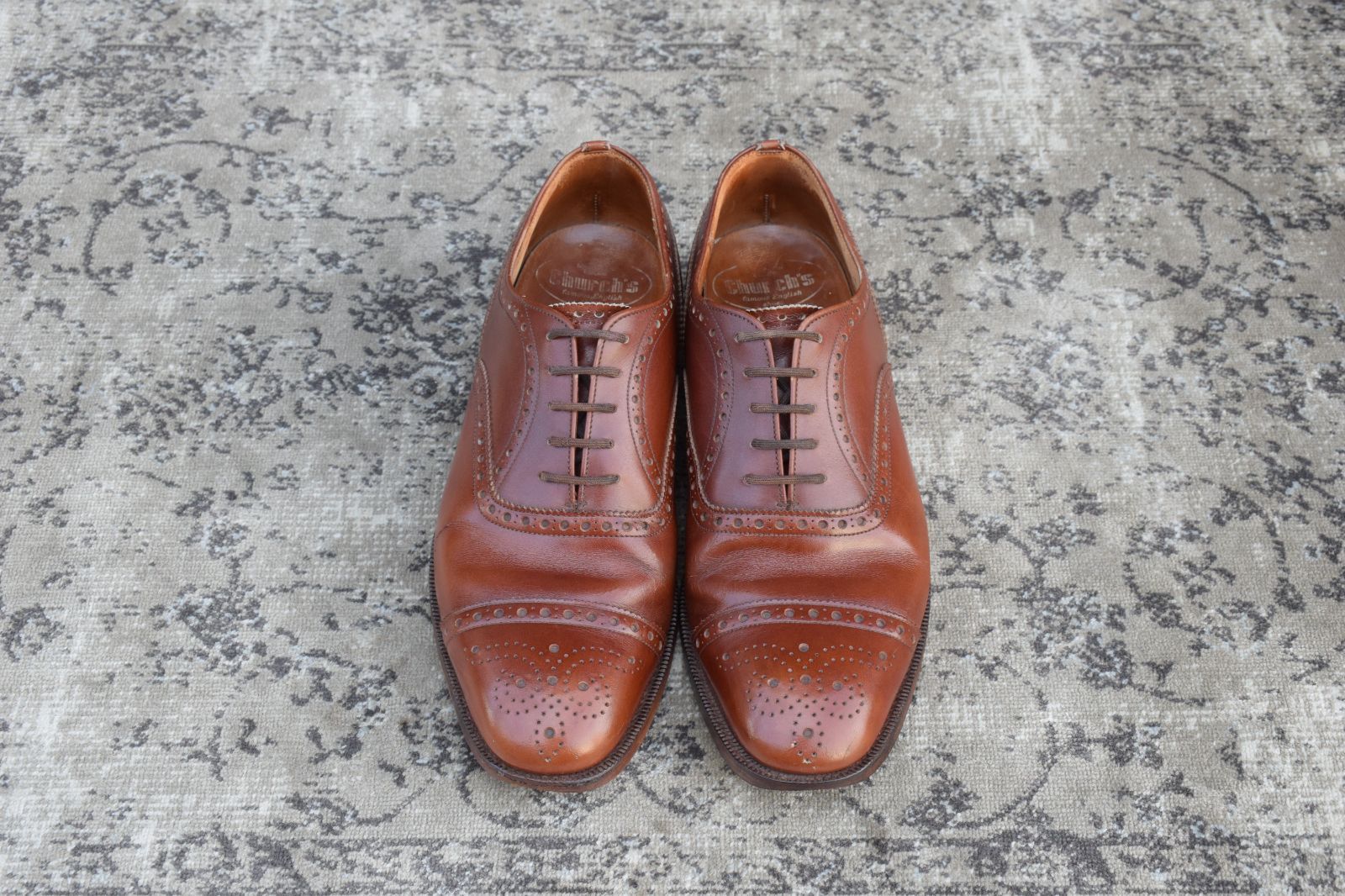 3都市】Church's チャーチ Diplomat ディプロマット ウィング 内羽根