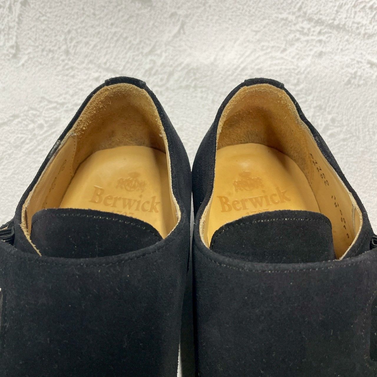 美品】Berwick バーウィック 1168 Double Monk Strap ダブルモンク