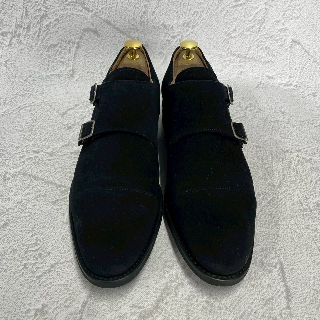 美品】Berwick バーウィック 1168 Double Monk Strap ダブルモンク