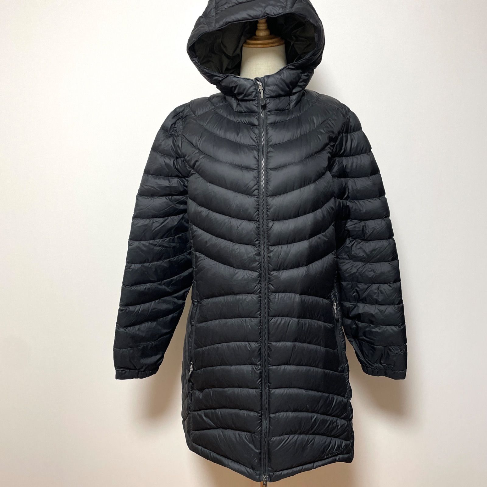 L.L.Bean エルエルビーン ブラック ダウンジャケット L PET DOWNTEK 