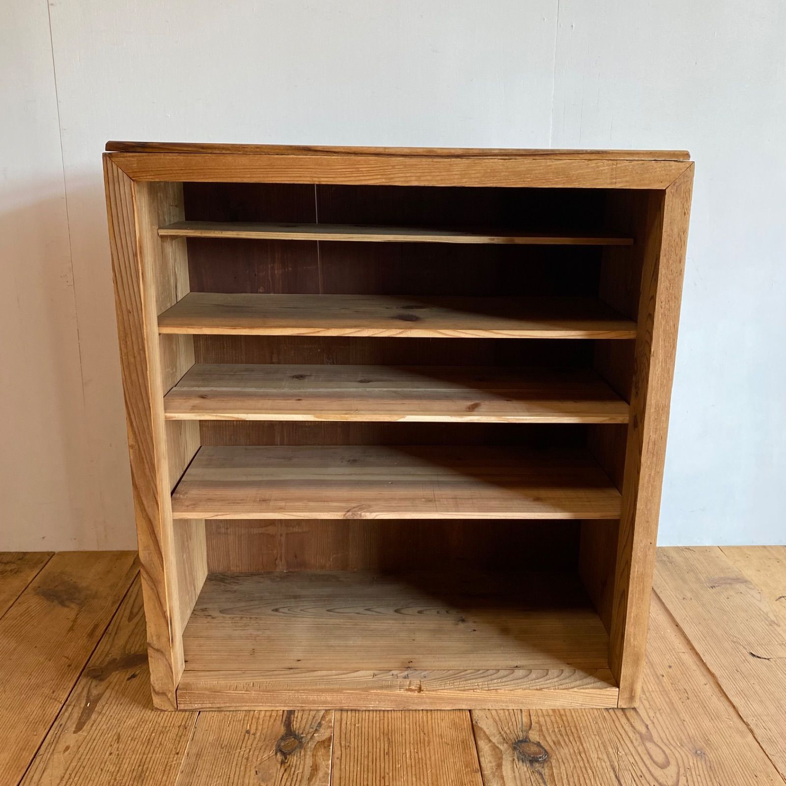 アンティーク チェスト 本棚 収納棚 食器棚 無垢材 無塗装 y205 MARWIL-DEMENAGEMENTS_CH