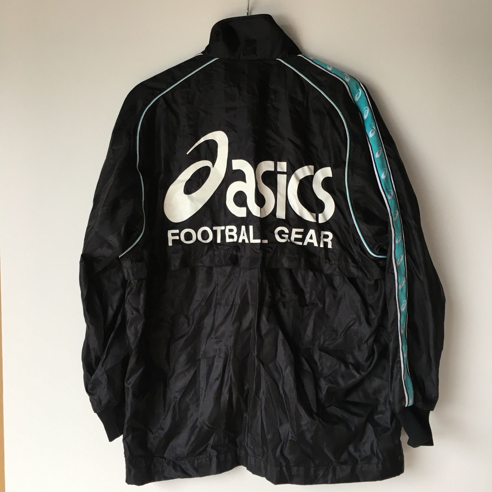 アシックス ヴィッセル神戸 トラックジャケット ブラック/ミント