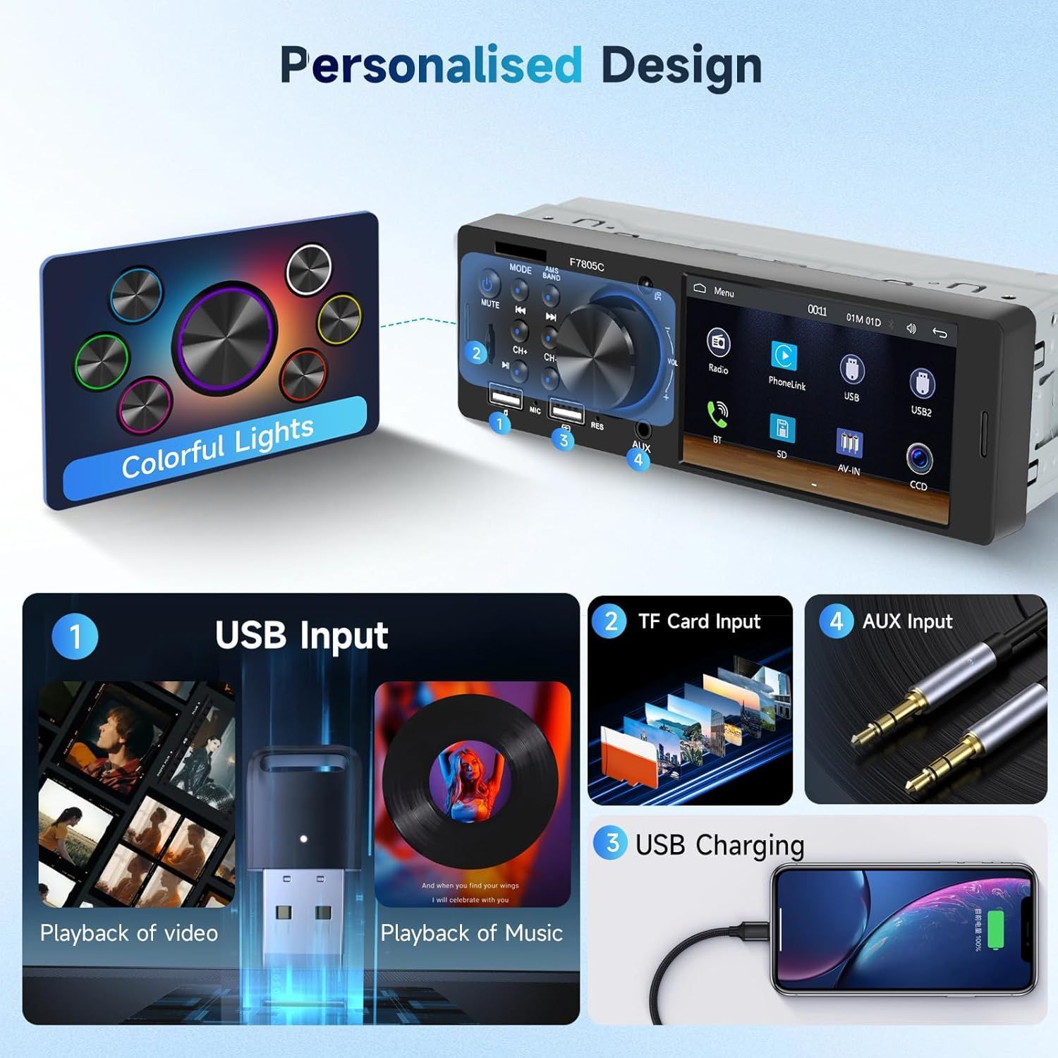 カーステレオ Bluetooth対応