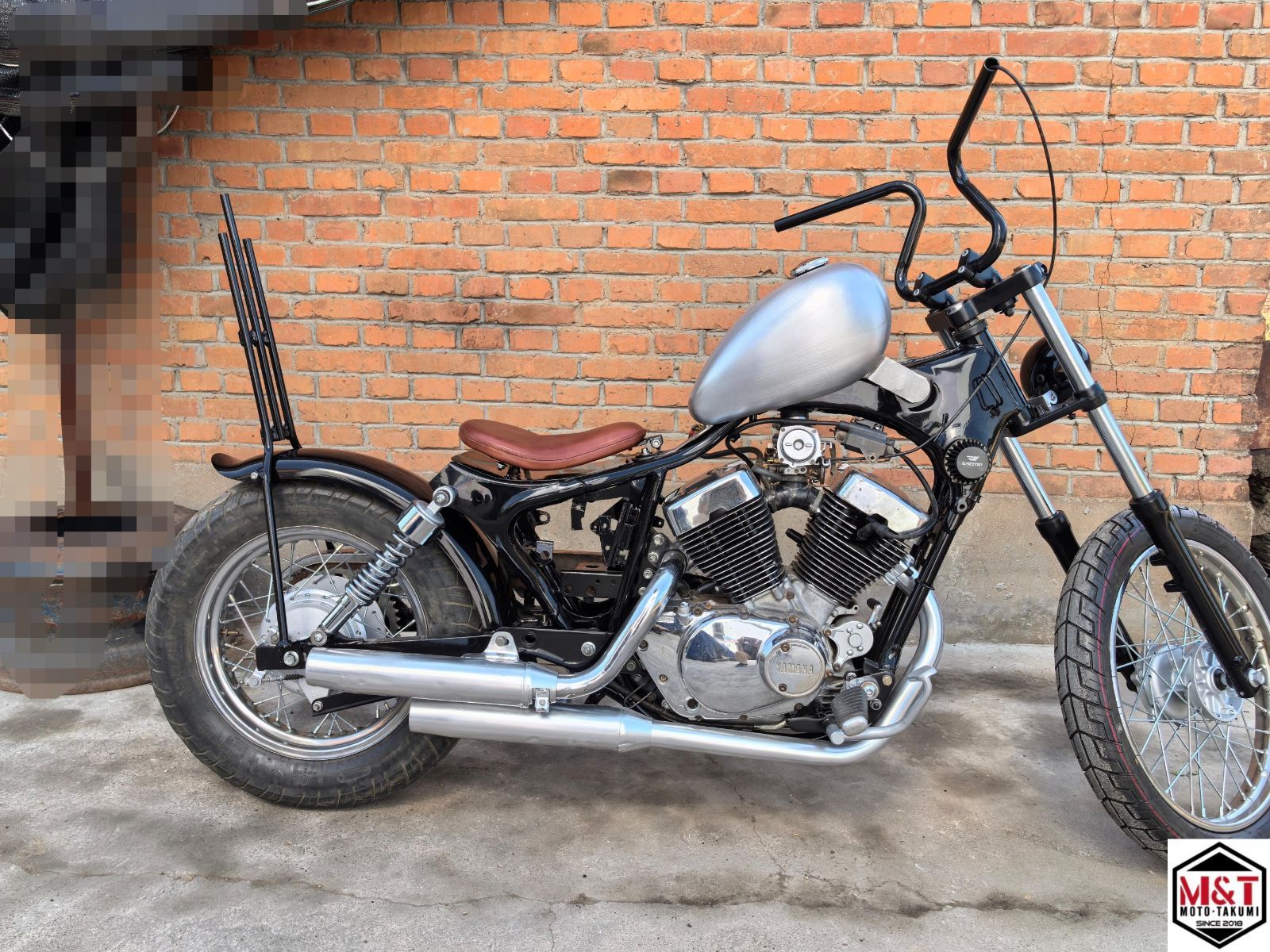 T-72L ロートンネル 5L YAMAHA ヤマハ ビラーゴXV250用 ピーナッツ