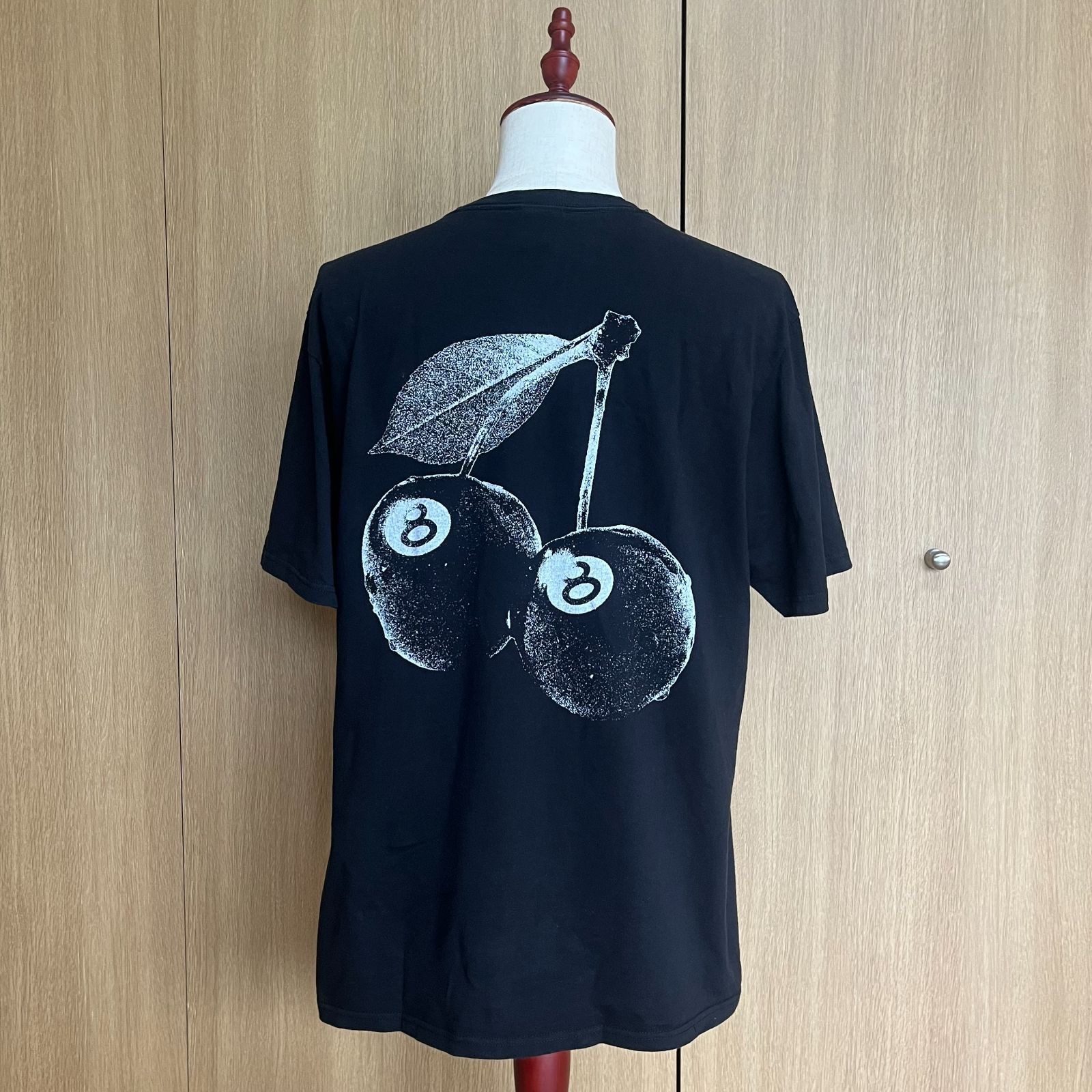 STUSSY ステューシー ロゴプリントTシャツ ブラック Lサイズ - メルカリ