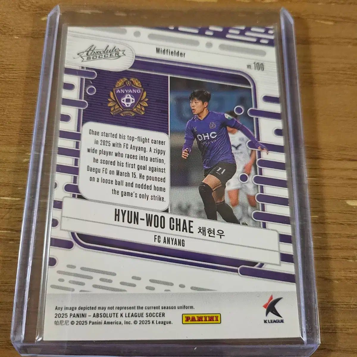 0 Panini League K Absolute Soccer Checklist, Set Details ツールズ チェヒョン(CHAEHYUN Kリーグ アブソリュート パニーニ 1 Boxes