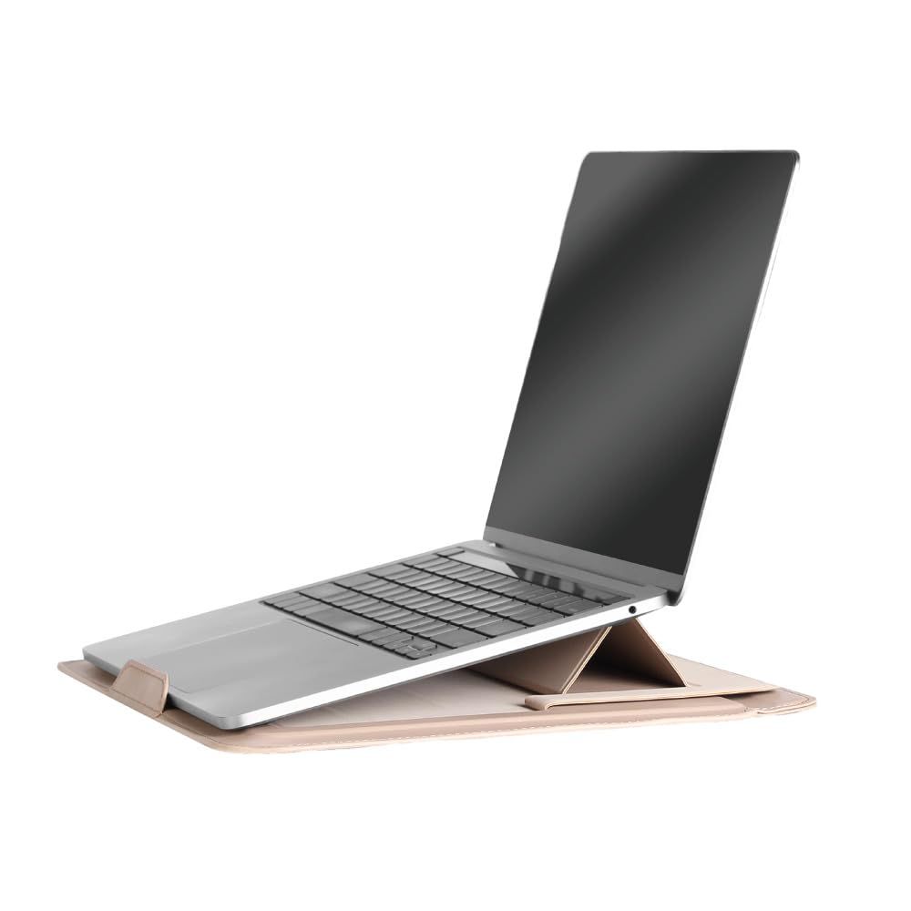 新品 Smaly スタンド付きパソコンケース ベージュ SM-PC01(BE) PCスタンド 薄型