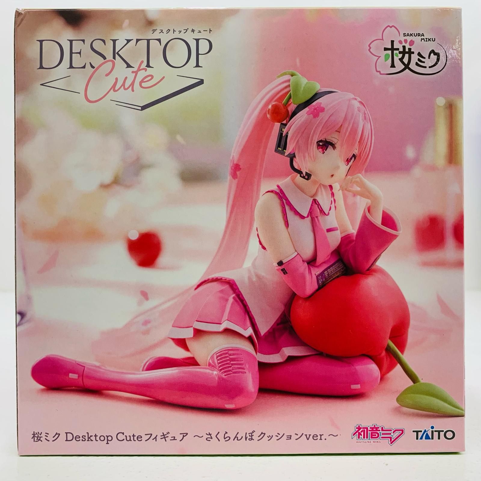 飾磨店】 中古 桜ミク～さくらんぼクッションver.～DesktopCute