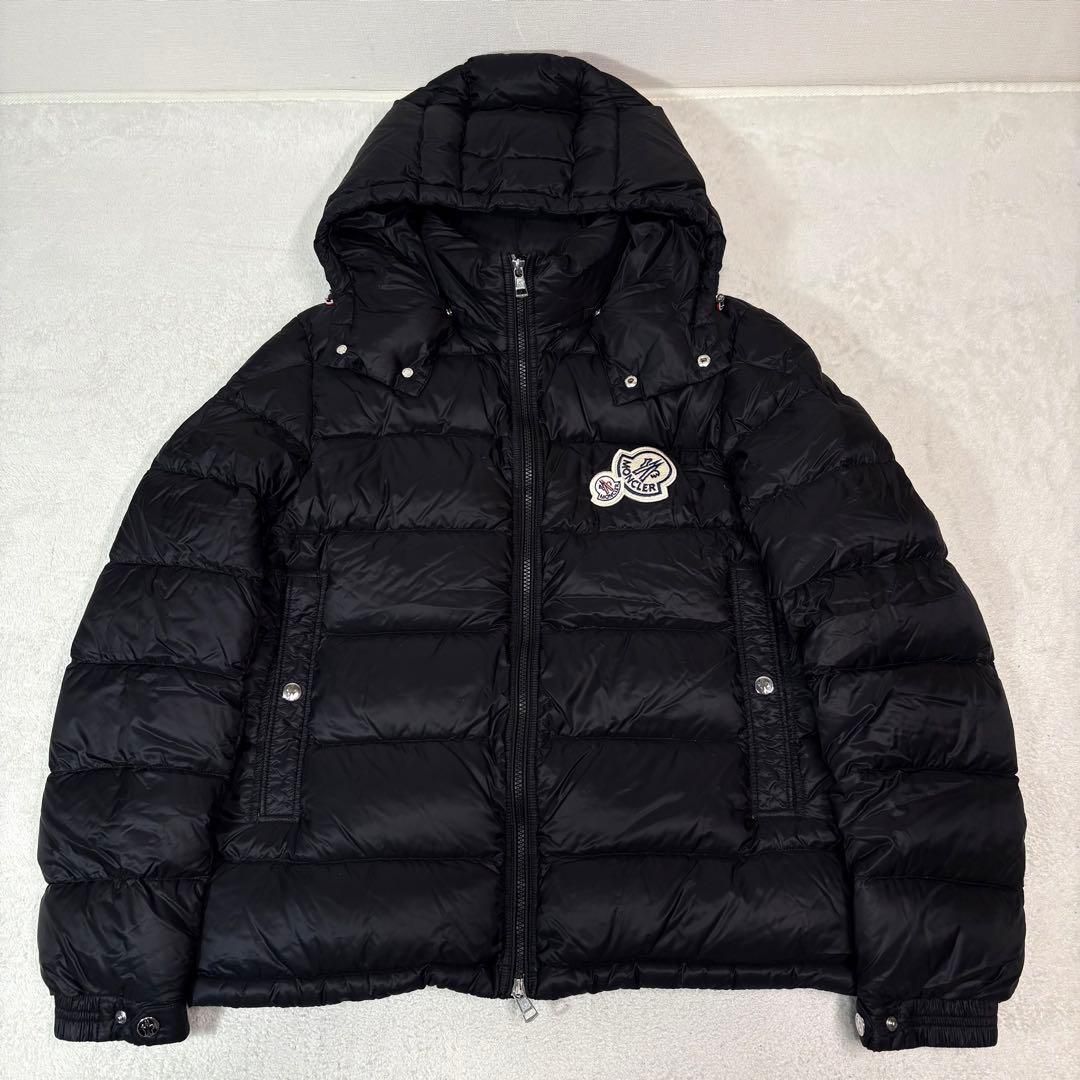 XLサイズ MONCLER BRAMANT Wワッペン ダウンジャケット